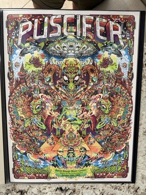 #ad Puscifer Baton Rouge 2022 Juan Ma Poster $125.00