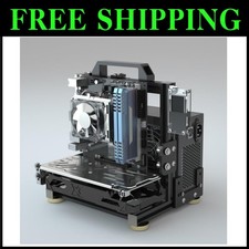 PC Open Frame Motherboard Case, Aluminum Chassis
