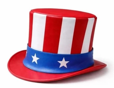 Western Cowboy Hat with American Flag Design - Trendy Patriotic Accessory
