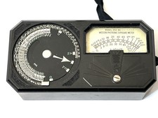 Vintage Weston Photronic Exposure Meter Measure Measuring Calculating Tool
