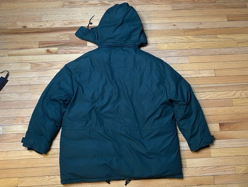 Eddie Bauer Goose Down Jacket 3XL Outdoor Mens Vintage Puffer Green Relax Size - Picture 18 of 22