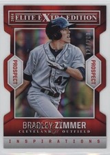 2014 Elite Extra Edition Prospects Inspirations Die-Cut /200 Bradley Zimmer z6b