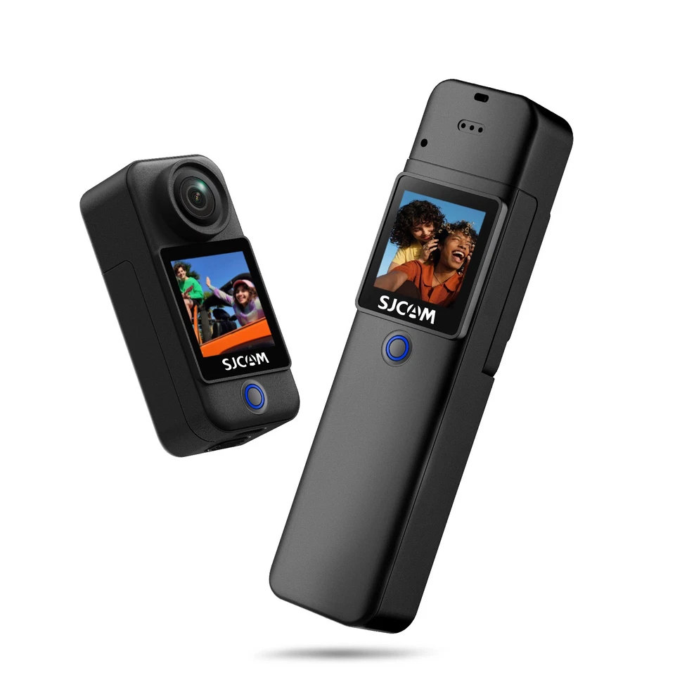 Cámara de acción SJCAM 4K estabilizador de 6 ejes portátil grabadora de video cámara negra Foto 4 de 4