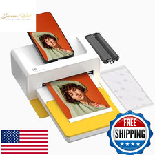 KODAK Dock Plus 4PASS Instant Photo Printer 4x6 w/ 10 Photo Sheets