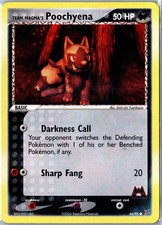 Team Magma's Poochyena 66/95 Team Magma vs Team Aqua Reverse Holo HP on eBay