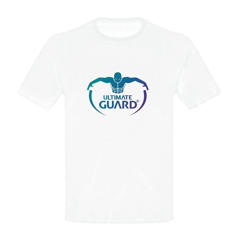 Белая футболка с логотипом Ultimate Guard XXL