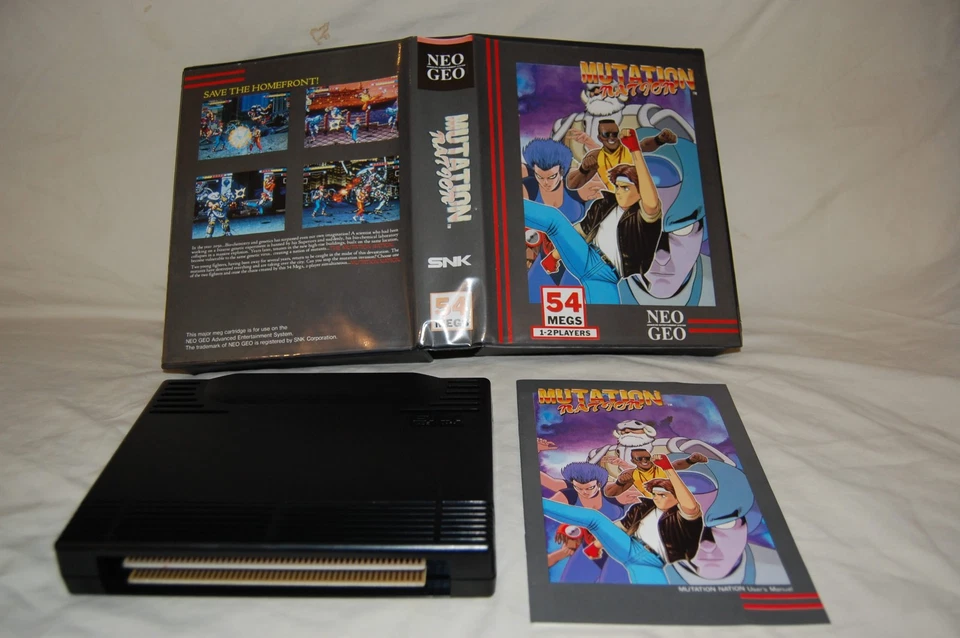 Cartucho Mutant Nation para Neo Geo AES. Funcionando. - Imagen 4 de 4