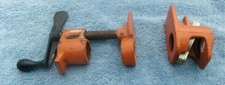 VINTAGE PONY 5003 3/4" PIPE CLAMP SET FOR THREADED PIPE MADE IN USA