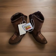 Childrens Sz 5 Toy Story Cowboy Boots Side zip NWT/Box Retail 29.99