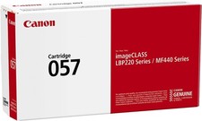 Genuine Canon Genuine Toner Cartridge 057 Black 3009C001 , 1-Pack, for Canon im