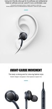 Type C Wired Earphones Earbuds for Samsung Galaxy S23 S22 S21 Ultra