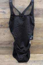 Speedo Women's Swimsuit One Piece Endurance Super Pro Solid Adult 6/32 BLACK