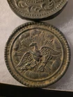 Civil War Encampment Mirror United States Of America Eagle With Shield