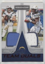 2019 Panini Rookies & Stars Team Duals /199 Melvin Gordon III Philip Rivers 2qw