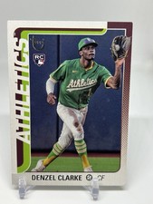 2025 Topps Update Series Denzel Clarke Vintage Stock /99