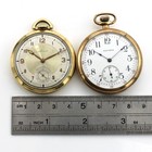 1917-1937 Waltham 12s 7j-17j 43mm Subdials Men's Pocket Watch Lot of 2 #WB5780-2 — photo 7