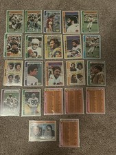 Vintage 1978 Topps Football Card Lot of 22 HOF & Stars & all 4 Checklists 