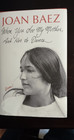 Joan Baez Signed Book — photo 1