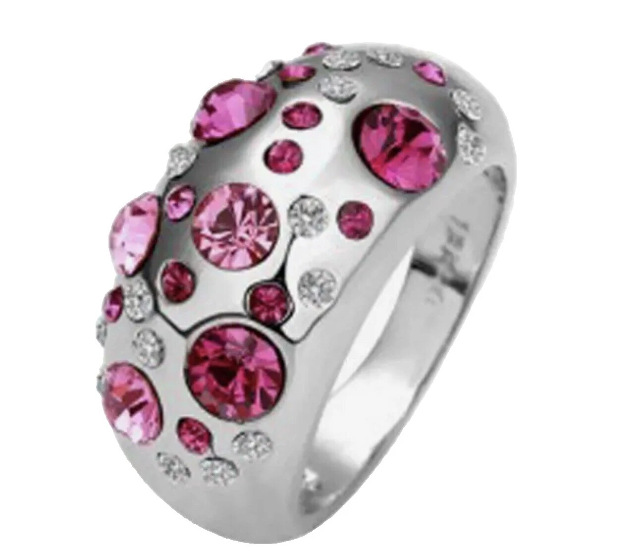 Stainless Steel Fashion Rings Size 8