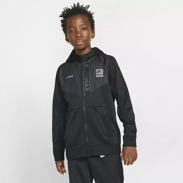 Nike air max jumper black sale