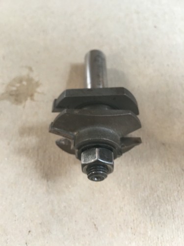 Amana 55370 Carbide Tipped Traditional Reversible Stile and Rail Assembly, used - Picture 5 of 9