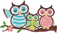 Application Animals 3 Owls Patch on sale Application Animals 3 Owls Patch on sale