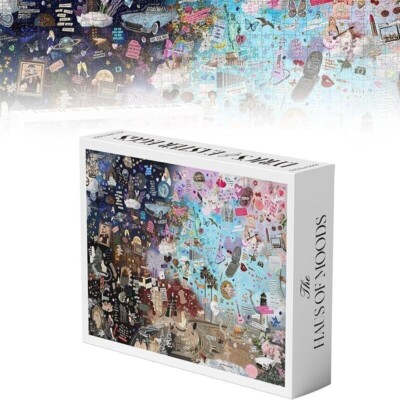 Taylor Swift Jigsaw Puzzles 1000/500 Pcs Music Album ERAS Lyrics Jigsaw Puzzle