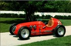 1948 Don Lee Special Indianapolis Racer Long Island Auto Museum Chrome Postcard