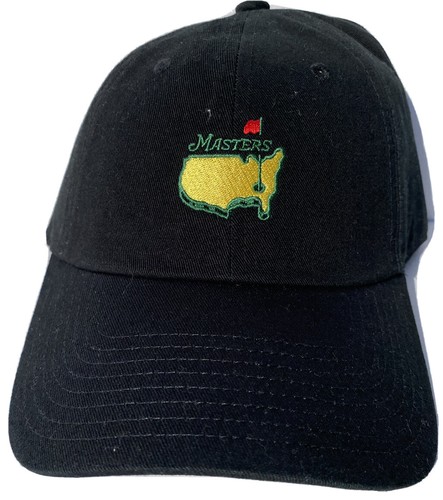 2022 MASTERS BLACK LOGO COTTON SLOUCH 