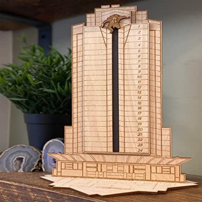 Hans Gruber Falling off off Nakatomi Plaza Advent Calendar, from Die Hard |  eBay