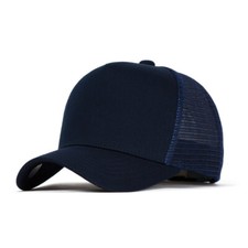 Unisex Mens Womens Mesh Plain Blank Baseball Cap Structured Trucker Hat S M L