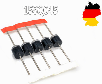  5x 15SQ045 POWER Dioden 15A 45V Sperr/Bypass- Diode Solar DE 