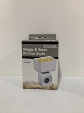 Taylor Weigh  Store Kitchen Scale - 16-ounce Capacity Easy to Read Front Scale