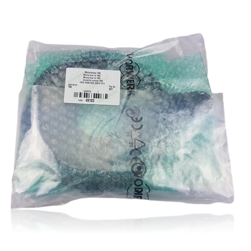 Coperchio Bimby Originale Tm6/ Tm5 Vorwerk Coperchio Boccale Con Guarnizione Integrata Con Foro Per Misurino - Foto 8