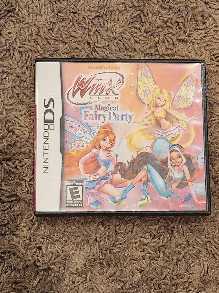 Nintendo DS Winx Club Magical Fairy Party con estuche y manual  Foto 2 de 4