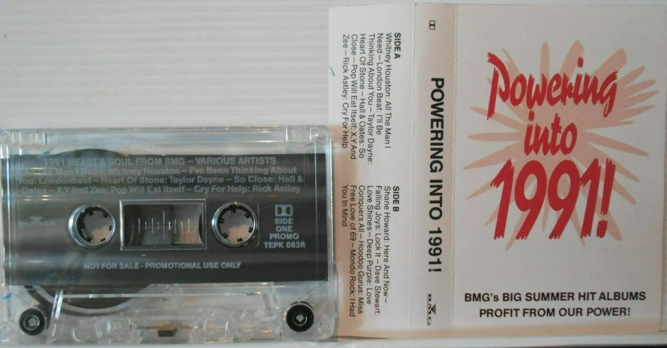 POWERING Into 1991 V/ Artists WHITNEY Purple MONDO Gurus PROMO COMPILATION - Image 3 of 3