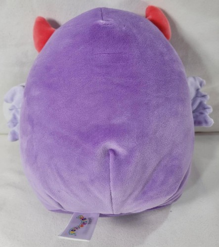 Squishmallows: ATWATER THE LOVE MONSTER 8" Valentines Winking Hearts Stripes Toy - Picture 2 of 4