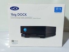 LaCie 1big Dock 18 TB, Festplatte, schwarz_3,...