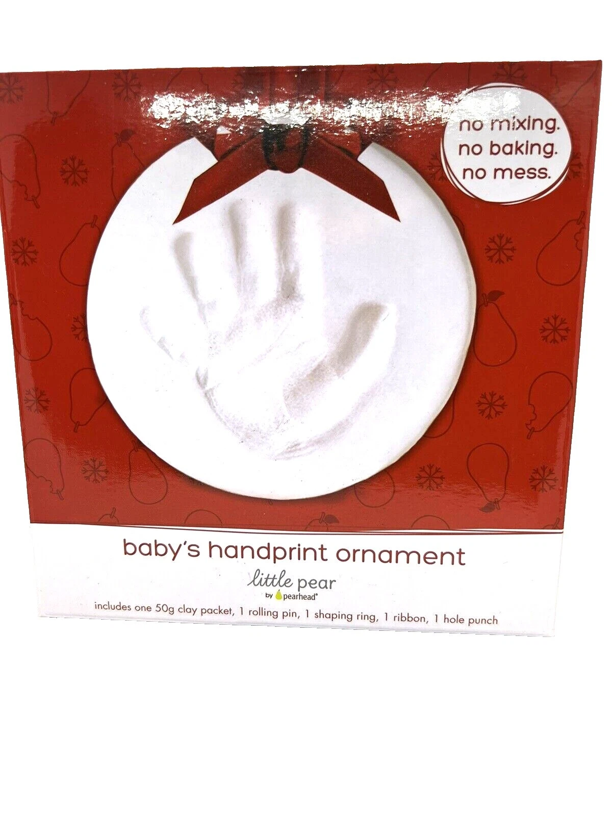 Recuerdos y anuncios de bebé blanco de vacaciones