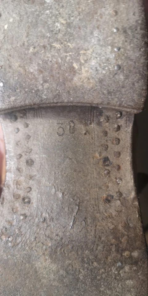 Ancienne paire de chaussures de ski - Photo 3/3