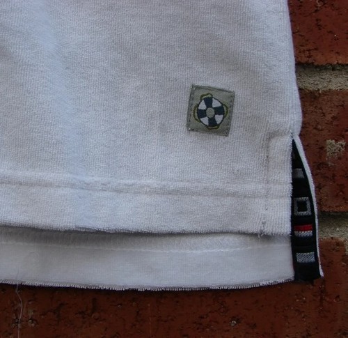 Castaway Nantucket Island Mens LG White Terrycloth Polo Shirt GREAT PRICE!! 🔥 - Picture 4 of 7