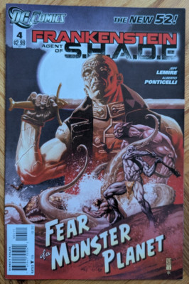 DC COMICS FRANKENSTEIN AGENT OF S.H.A.D.E. #4 2012 SHADE
