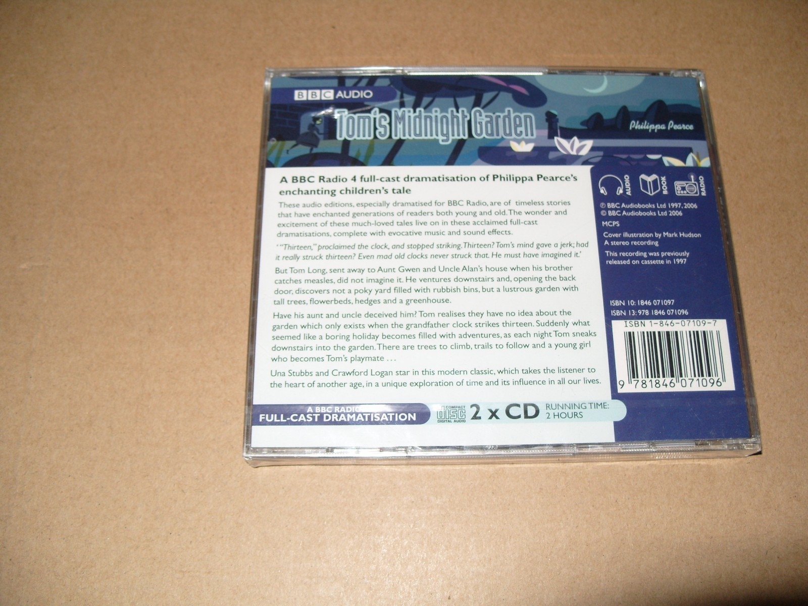 Tom's Midnight Garden by Philippa Pearce (CD-Audio, 2006) 2 cd New & Sealed