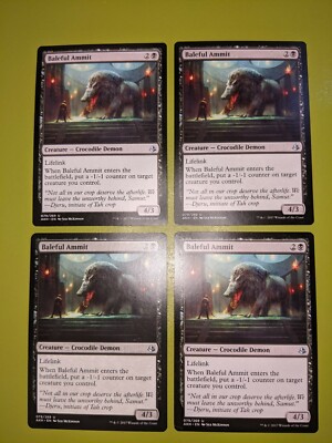 Baleful Ammit x4 Amonkhet 4x Playset Magic the Gathering MTG