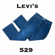 levi's 529 curvy bootcut jeans winding road wash