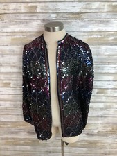Vintage Sequin Jacket Party Women’s Formal Unbranded Size 8