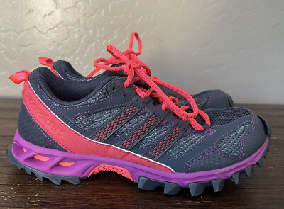 Adidas Kanadia TR 5 Women\u0026#039;s Size 8 Trail Running Athletic Shoes Purple  Hot Pink | eBay