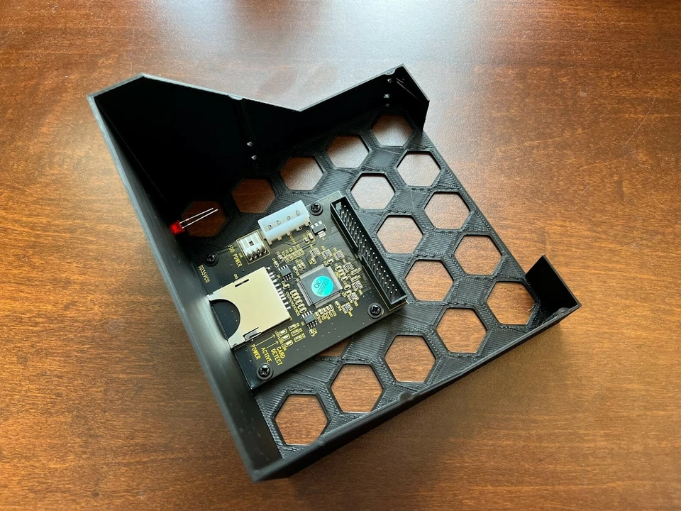 CF or SD to IDE hard drive floppy carrier / adapter for IBM 5150 5160 w/ XT IDE - Image 2 of 3