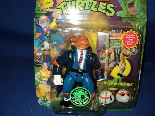 TEENAGE MUTANT NINJA TURTLES MICHAELANGELO INVISIBLE MAN MONSTERS UNIVERSAL - Imagen 5 de 7