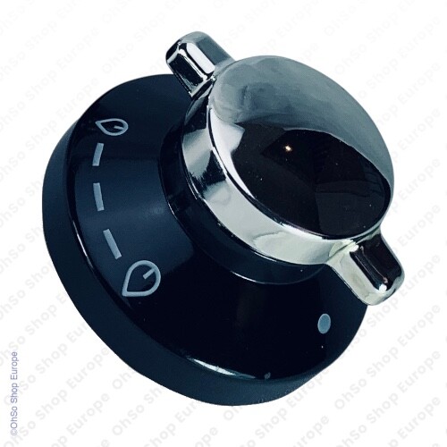 3 Knobs for Belling Gas Hob Chrome & Black Switch Dial Cooker eBay